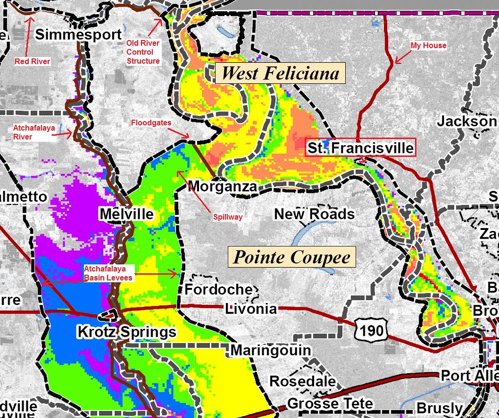 CoE Flooding Map Extract