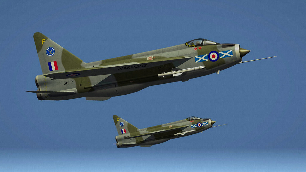 RAF LIGHTNING F1B.04