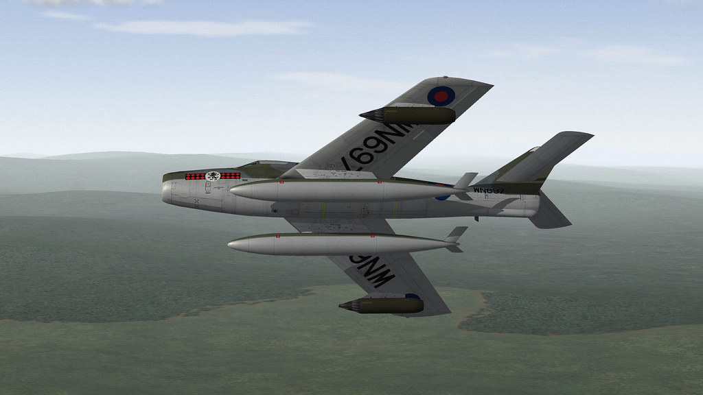 RAF THUNDERSTREAK FGA2.05