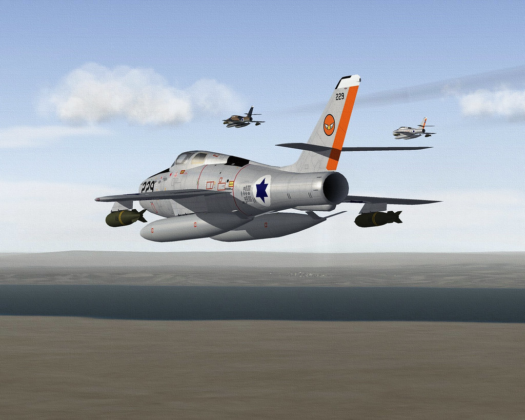 IDF F-84I THUNDERSTREAK.12
