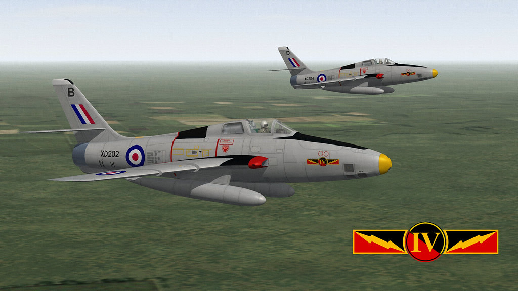 RAF THUNDERFLASH FR2.12