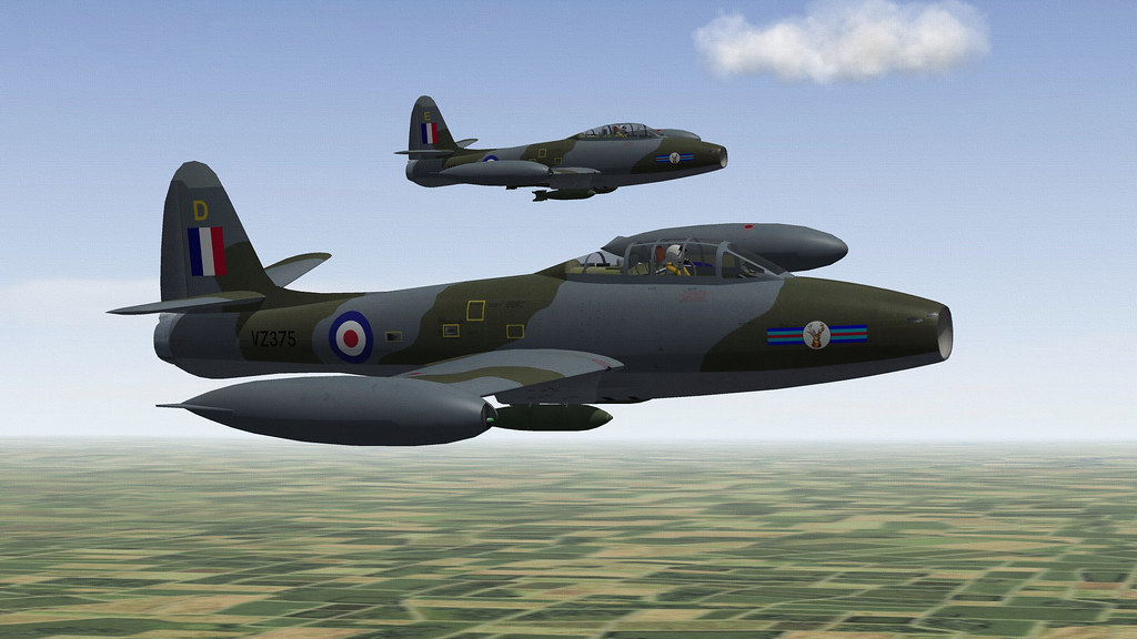 RAF THUNDERJET FB2.04