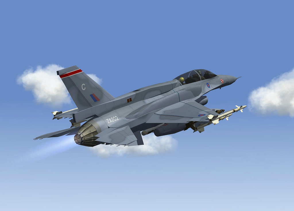 RAF F-16D FALCON FG3.01