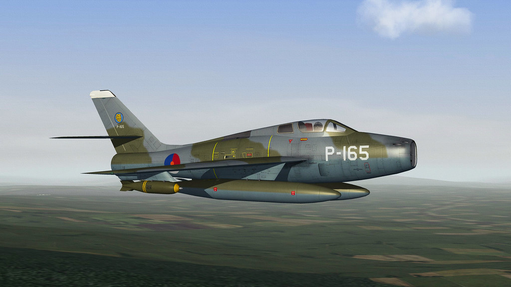 RNLAF F-84F THUNDERSTREAK.01