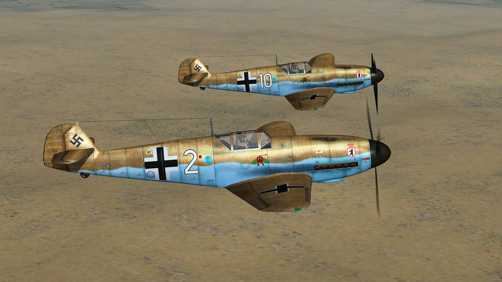 LUFTWAFFE Bf-109F4 TROP