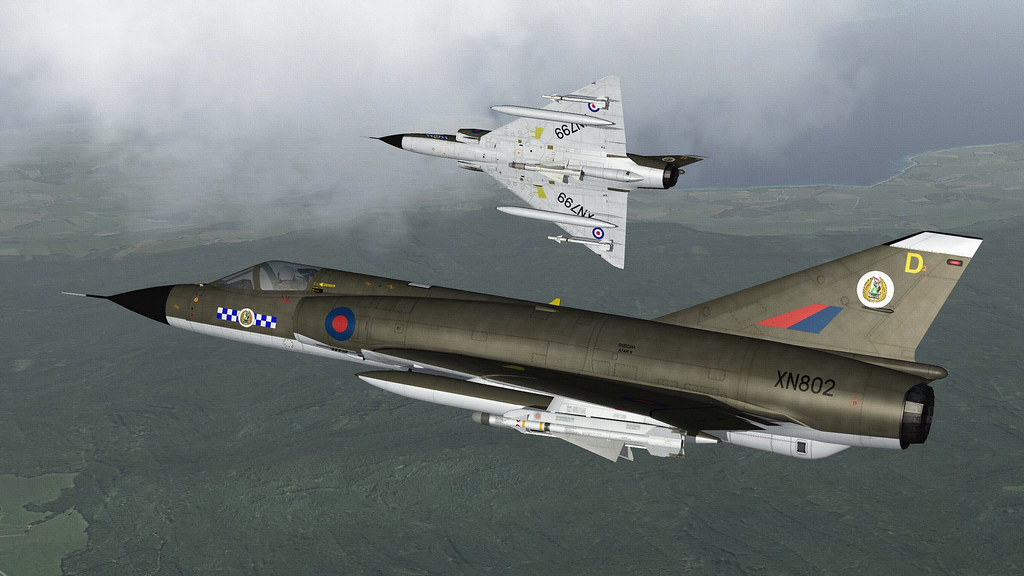 RAF MIRAGE F2A.01