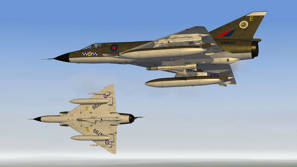 RAF MIRAGE F2A.05