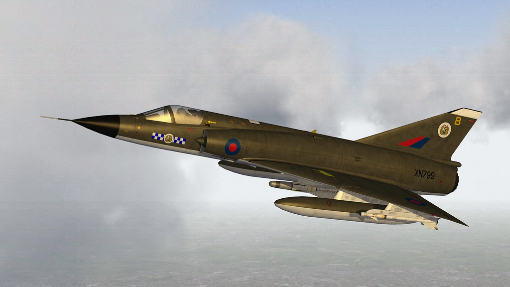 RAF MIRAGE F2A.07