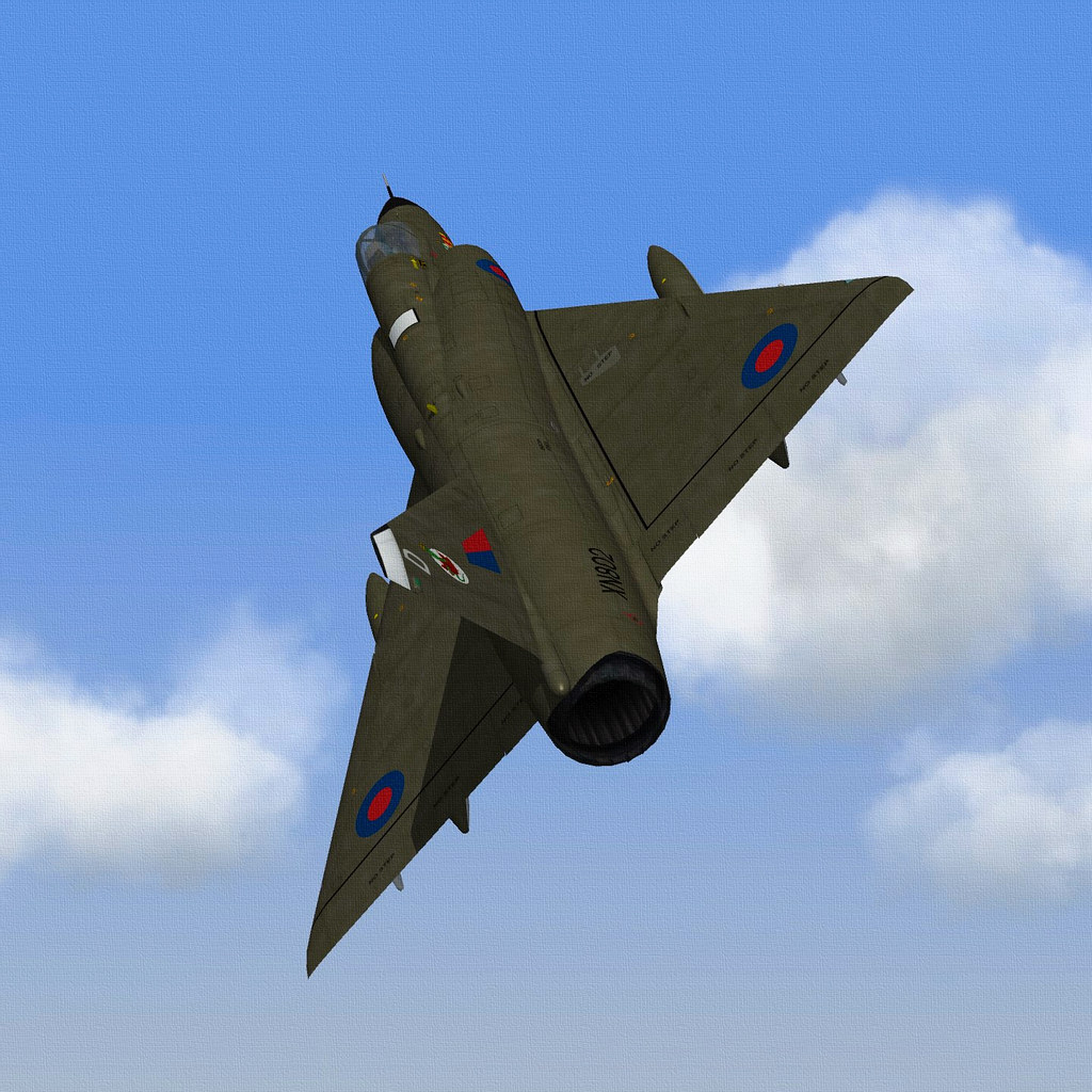 RAF MIRAGE F2A.12