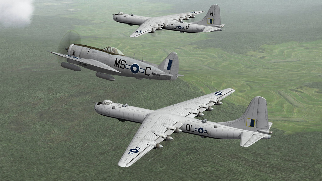RAF P-47N THUNDERBOLT FB4.04