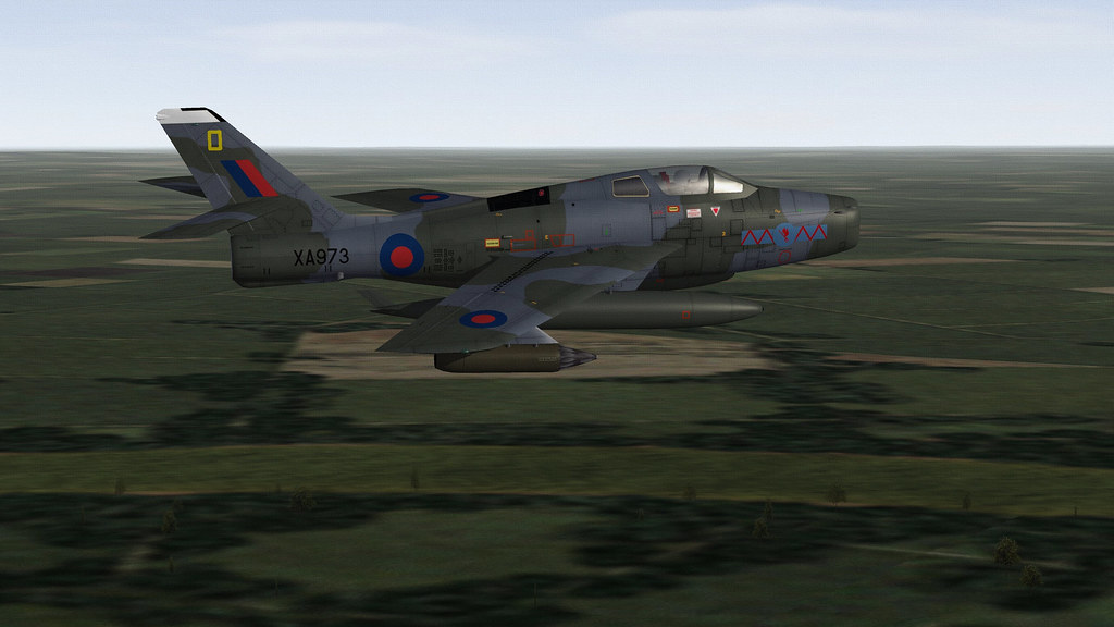 RAF THUNDERSTREAK FGA2.18