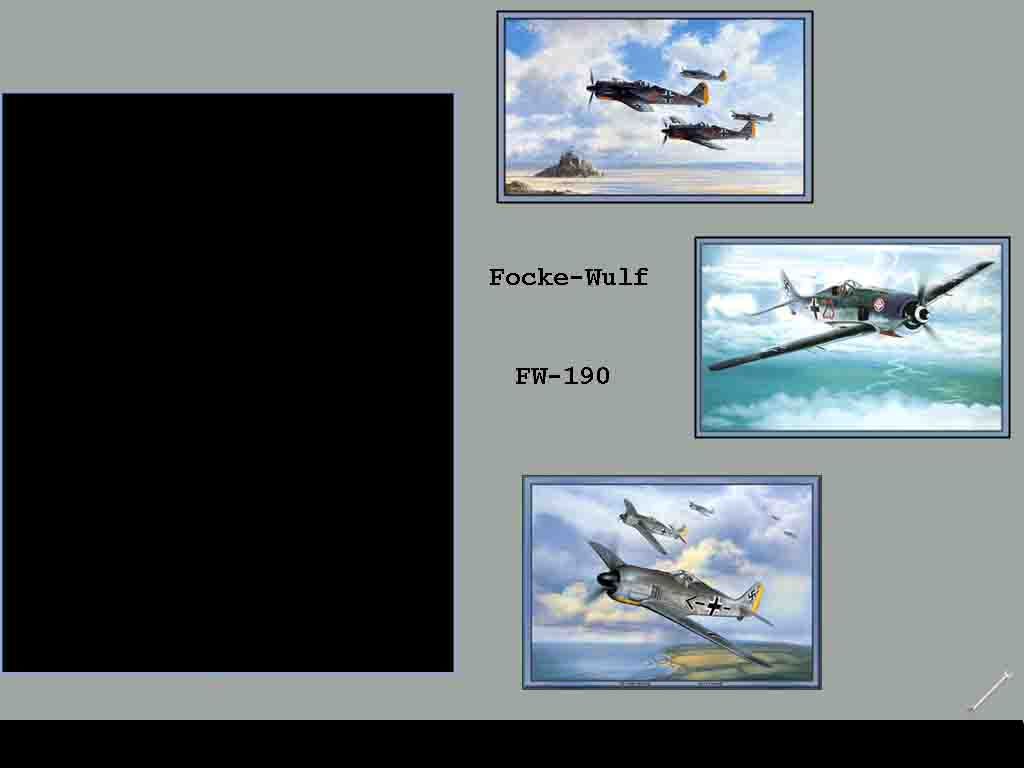 FW-190 Hangar Screen