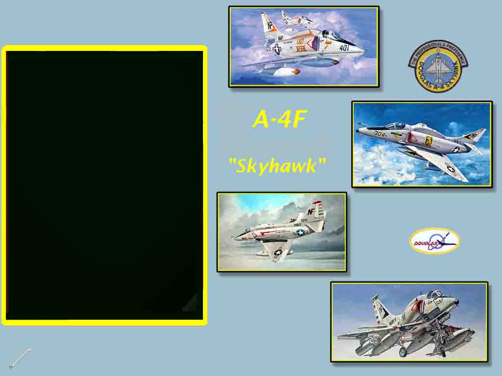 A-4F Skyhawk Hangar Screen