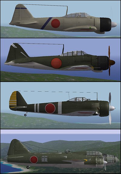 Japanese Aircraft Pack Addon by Armourdave