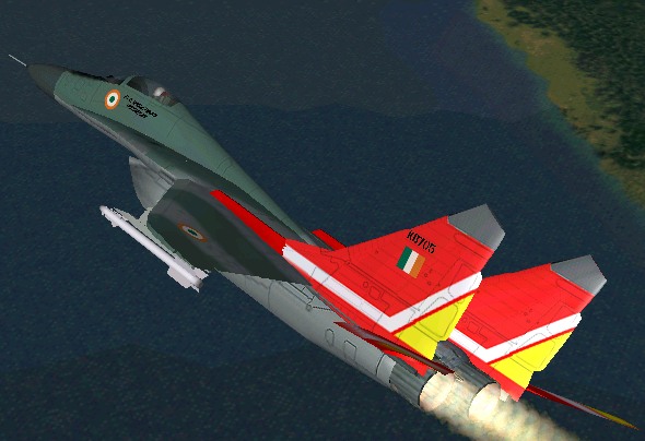 MiG-29A Fulcrum Indian Air Force No. 28 Sqdn "First Supersonics&a
