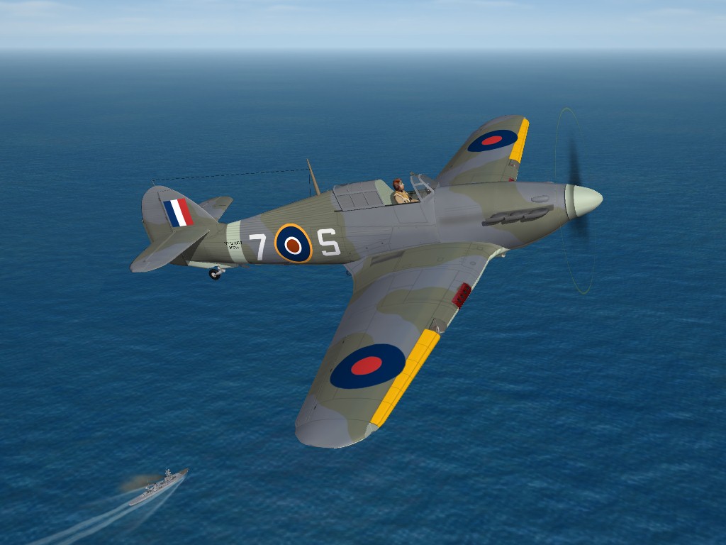 SF2 WW2 Hawker Sea Hurricane IA 880 NAS Skin/Decal Set