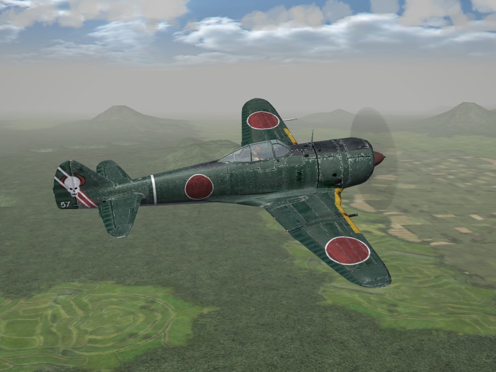 SF2 WW2 PTO/CBI Nakajima Ki-44 Tojo by Geo