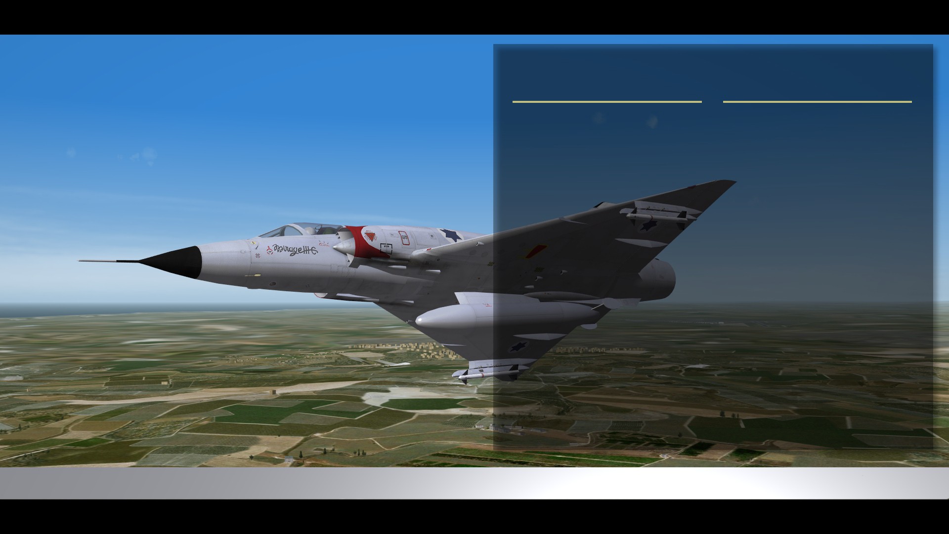 HD Menu screens for SF2I