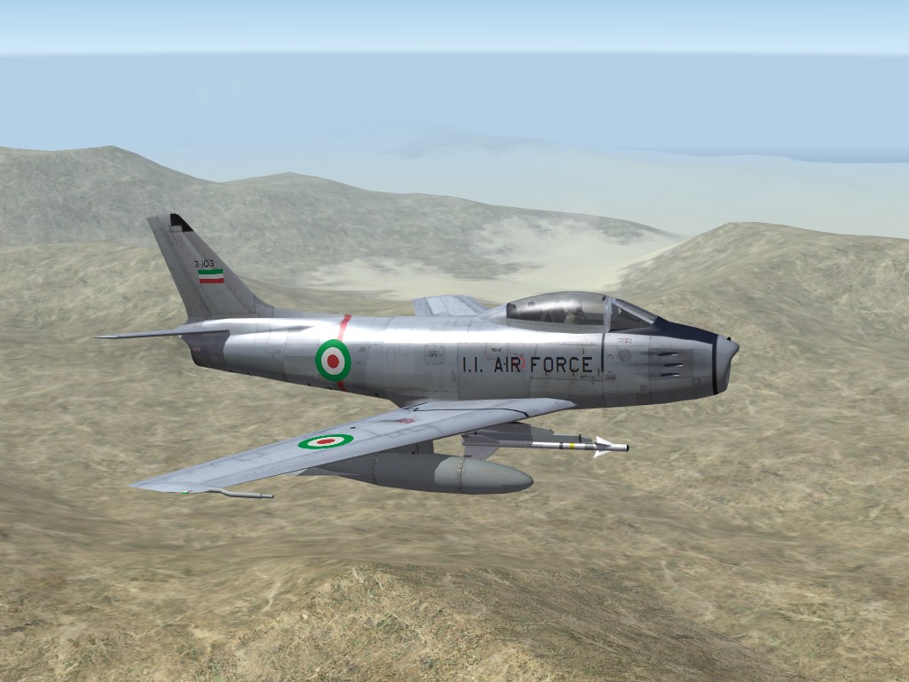 F-86F-40, Imperial Iranian AF