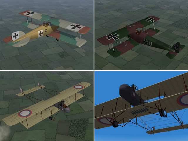 Eastern Front - Skins for 3 of Bortdafarm's planes
