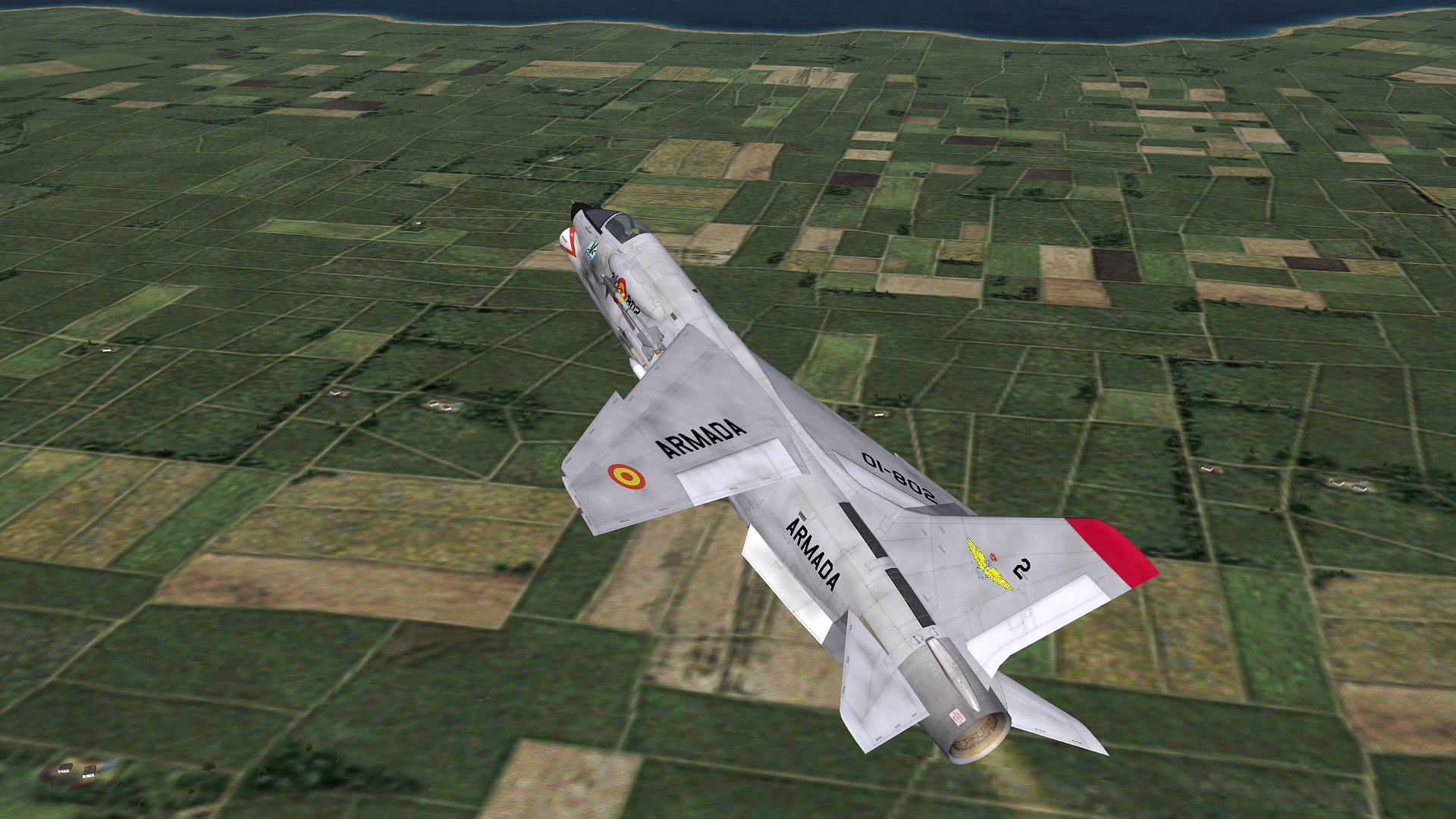 [Fictional] Vought F-8S Cisne (Swan)