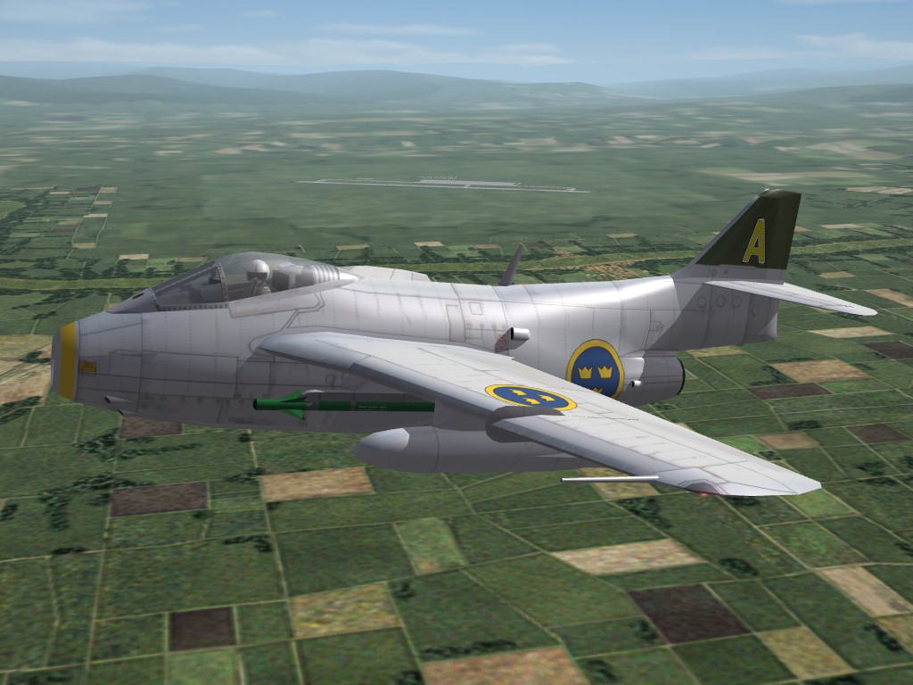 SAAB J29F Tunnan for SF2