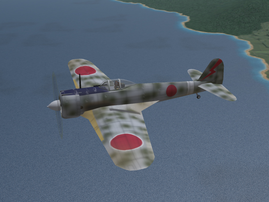 SF2 Ki-43 Hayabusa (Oscar) Pak (by Wolf257)