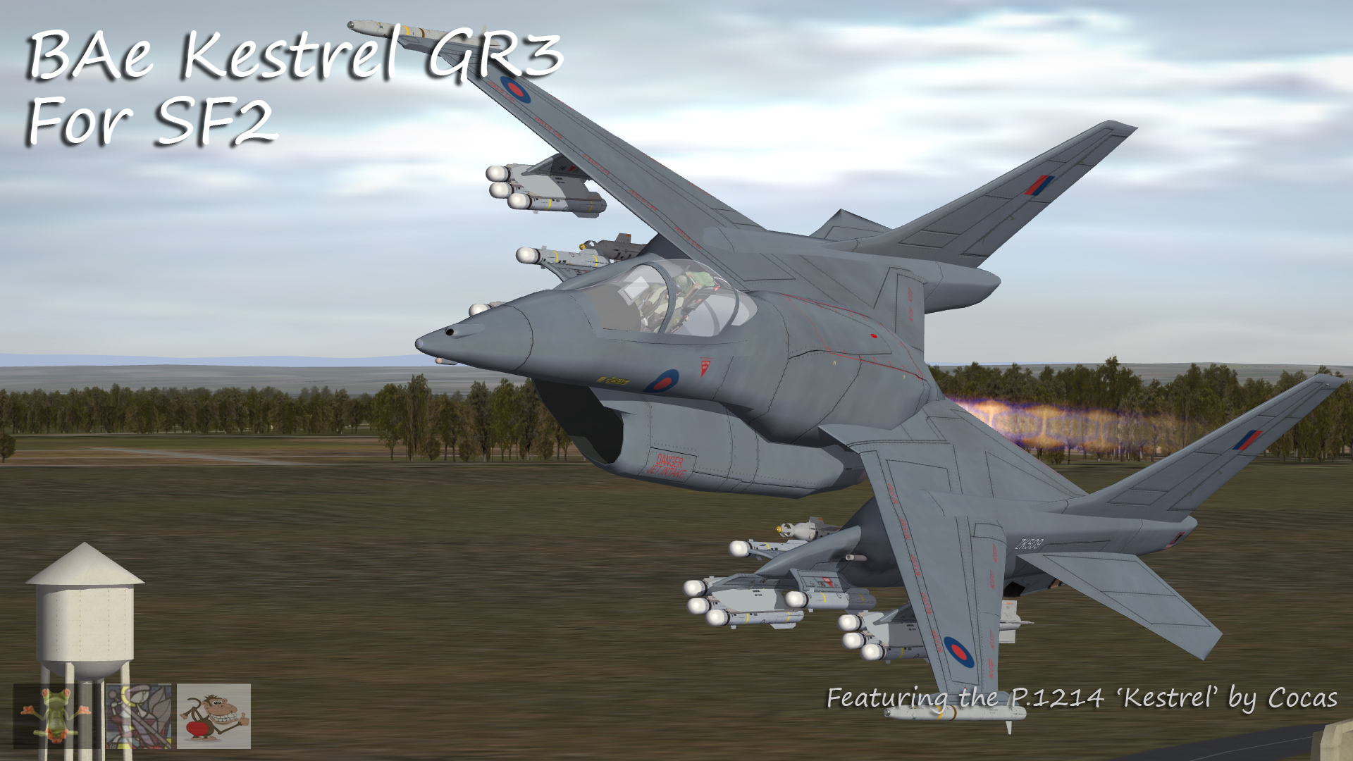 RAF Kestrel GR1 & GR3 Pack by Cocas - V2.0
