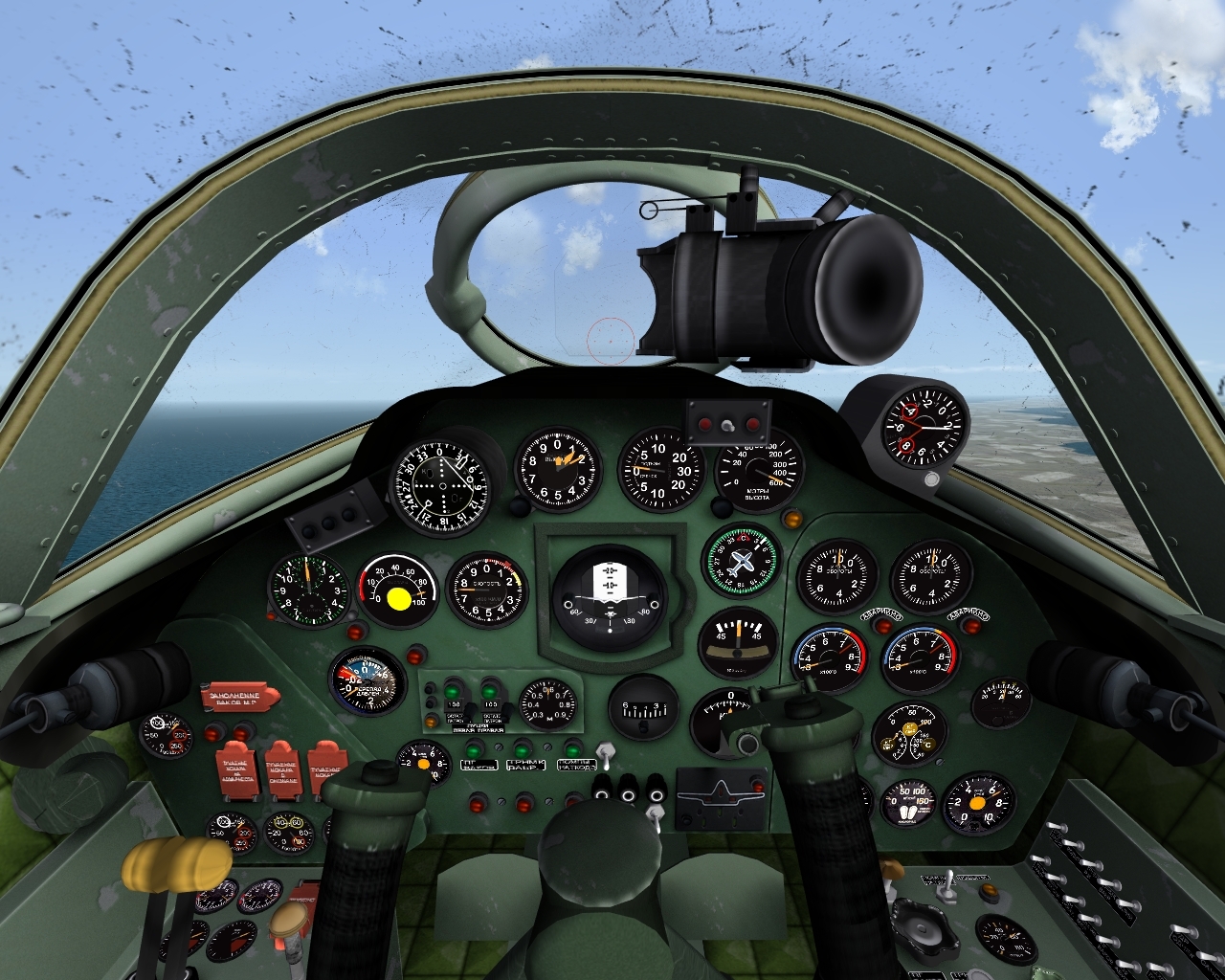 Il-28 Beagle cockpit