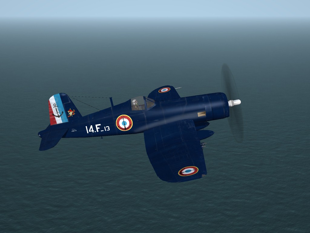 SF2 French Navy F6F-5 Hellcat and F4U-7 Corsair