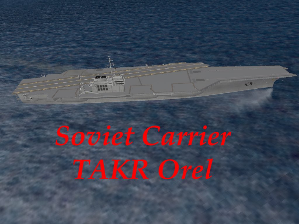 Orjol (Orel) soviet aircraft carrier