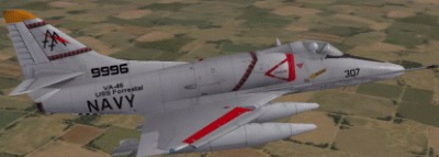 A-4 VA-46 Clansmen Skin