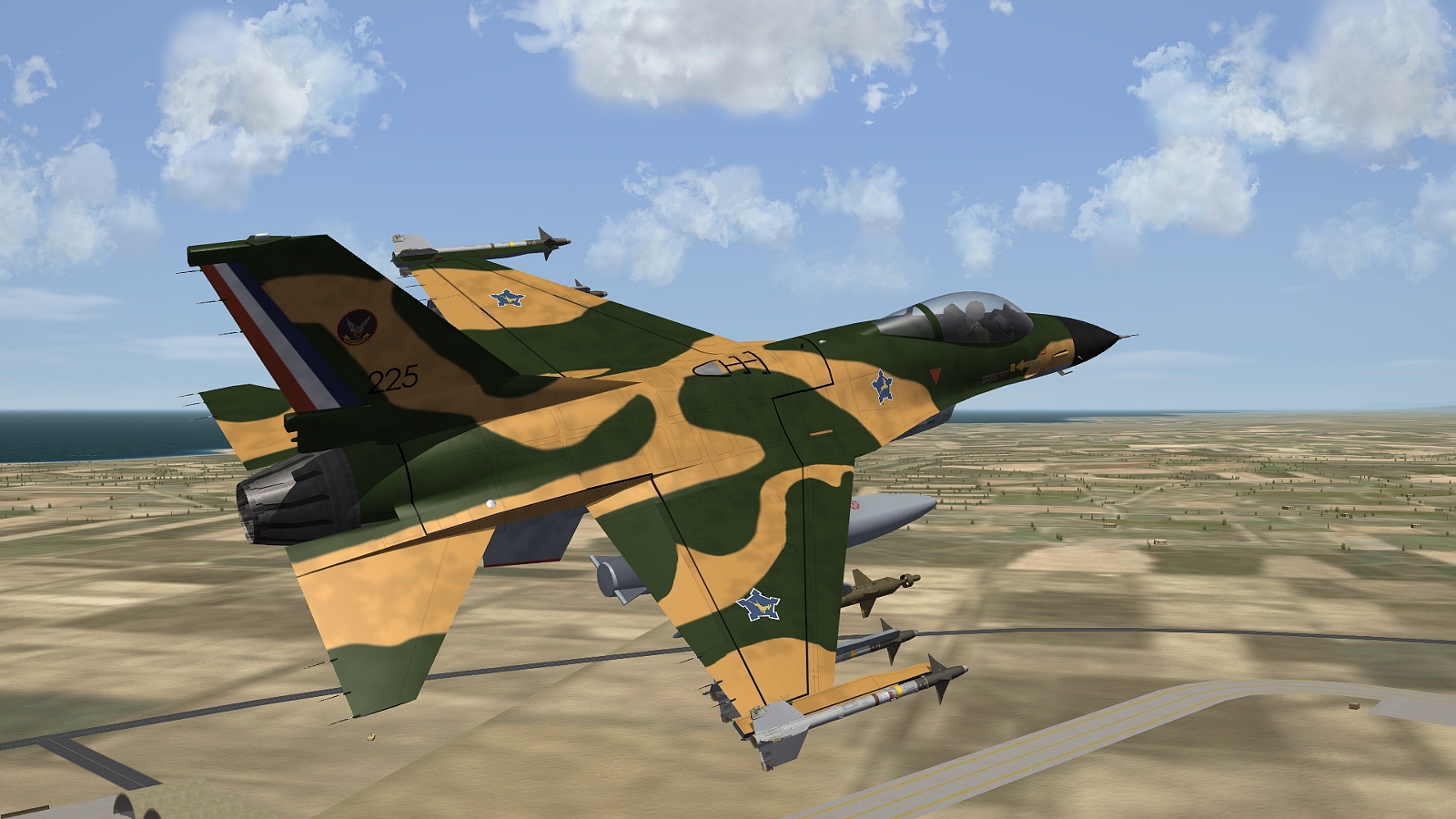 [Fictional] General Dynamics F-16AZ for STRIKE FIGHTERS 2