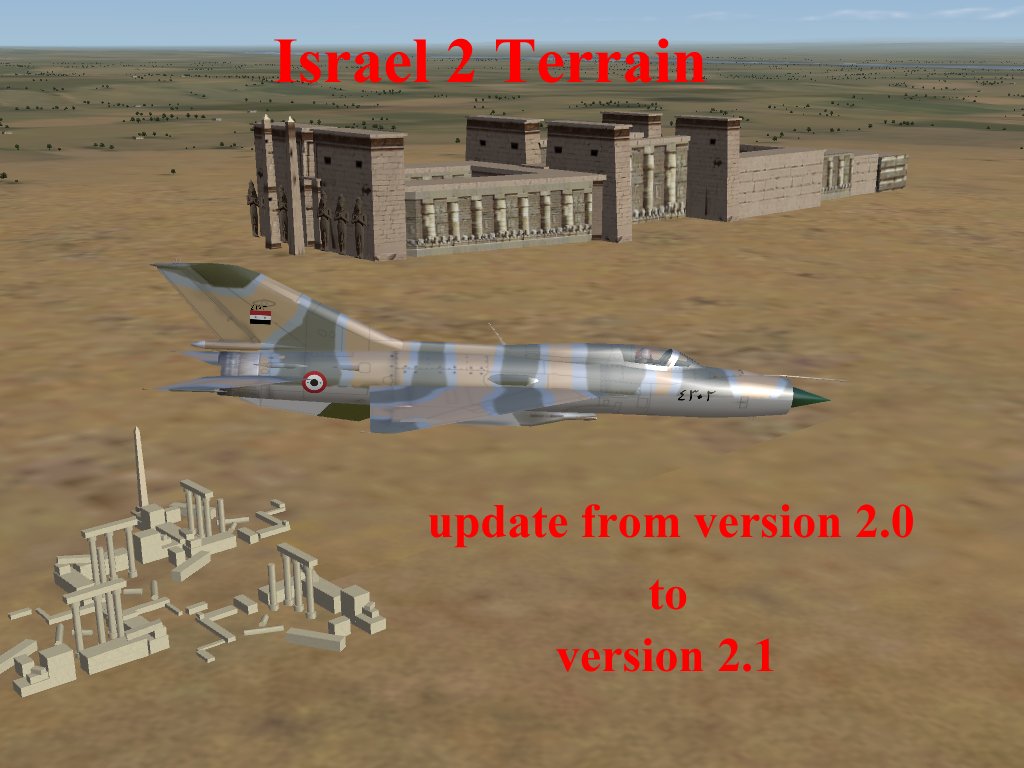 Israel 2 terrain update from version 2.0 to version 2.1