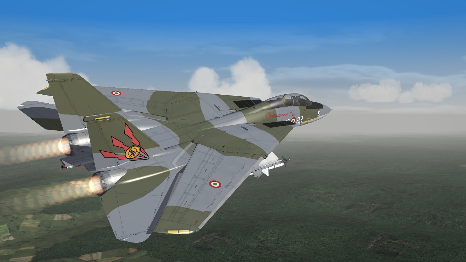 [Fictional] Grumman F-14A Italian Military Aviation