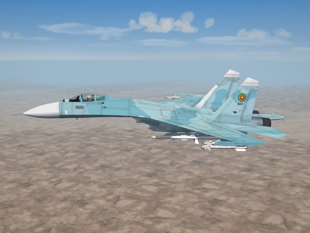 Ethiopian AF Su-27 Flanker