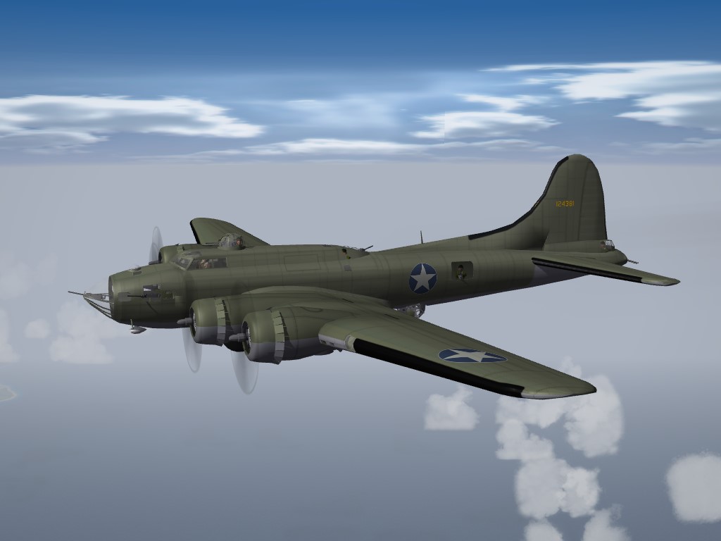 SF2 WW2 PTO B-17F Flying Fortress Pak