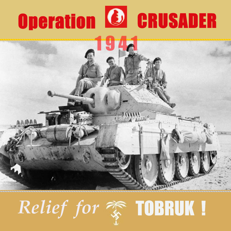 Operation Crusader 1941, a campaign for WoA