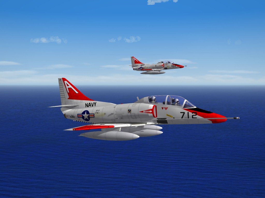 TA-4J Skyhawk by Fracture  SF2 Compliant