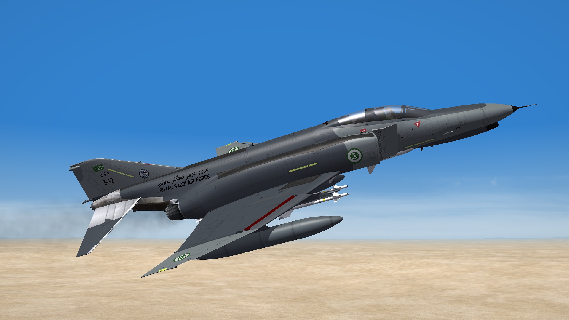 McDonnell Douglas F-4SA (F-4E) for STRIKE FIGHTERS 2 (Quad-Merged)