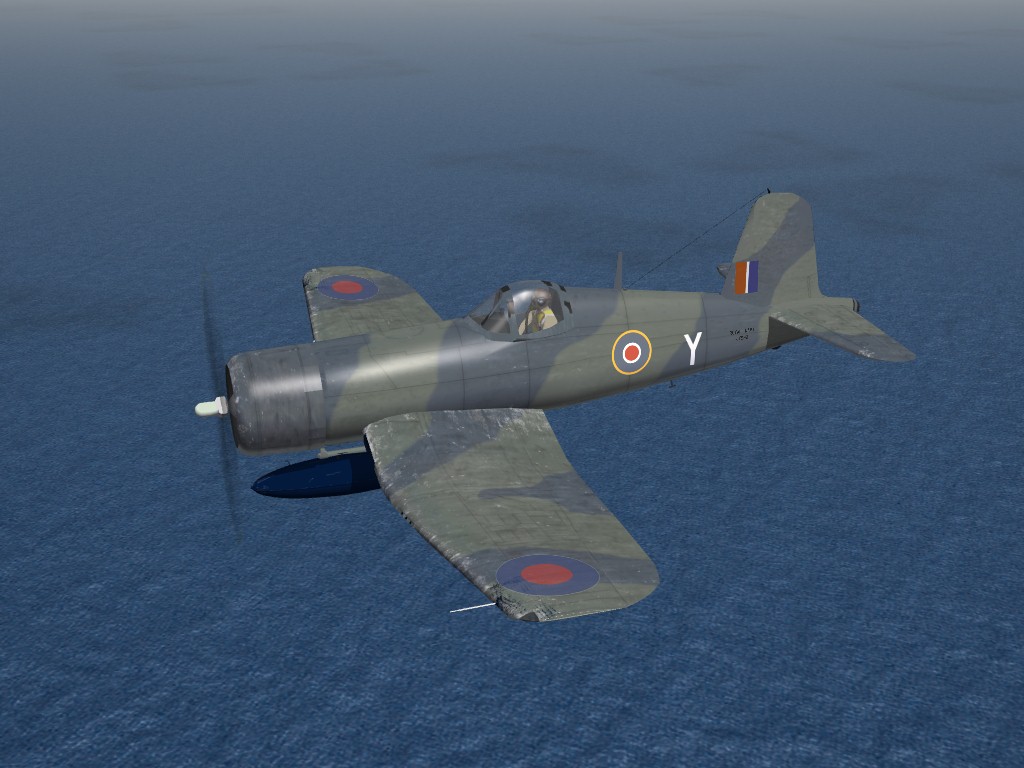 Vought Corsair MK.2, RN Fleet Air Arm, by Mod Mafia/TMF