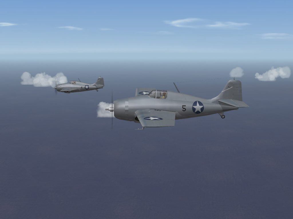 SF2 WW2 PTO - F4F Wildcats and SBD Dauntless