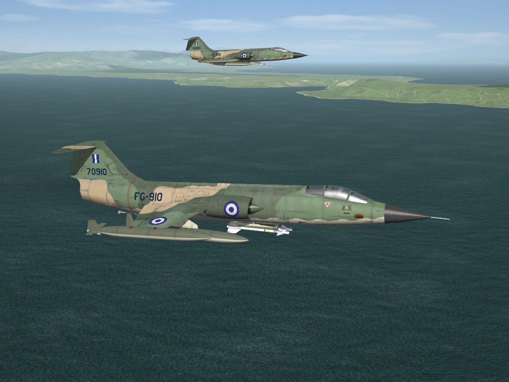 F-104G Starfighter, Generic SEA/NATO 3-Tone skin
