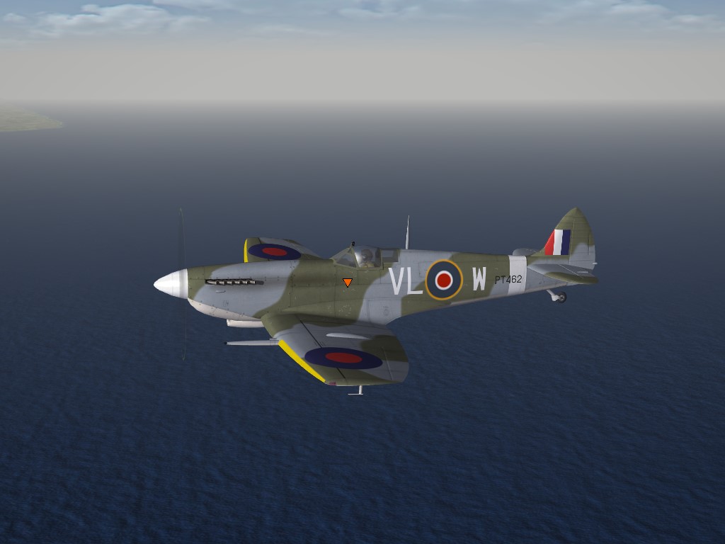 SF2 WW2 ETO Spitfire 9e, 332 Squadron Skin Pak