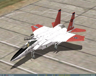 Mitch Jannsen HR - F15 \'NASA demonstrator\'