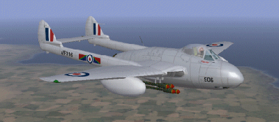 Vampire FB.5 Addon