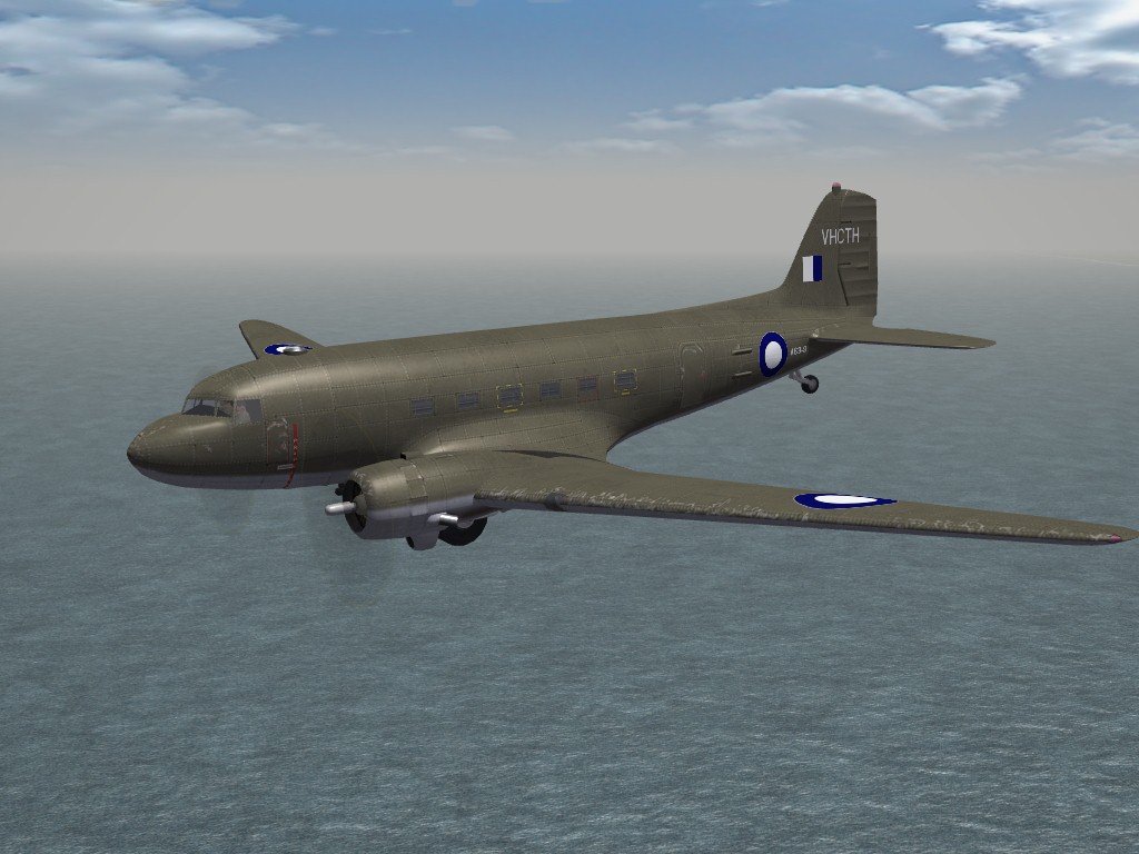 SF2 WW2 RAAF Dakota (C-47A)