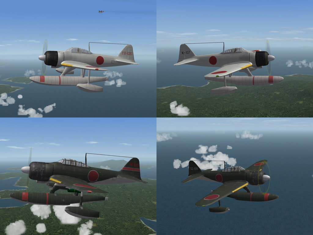 A6M2-N "Rufe" Floatplane Fighter