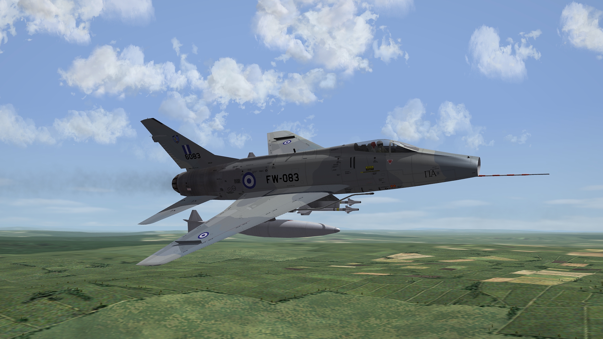 [Fictional] North American F-100H Super Sabre for STRIKE FIGHTERS 2