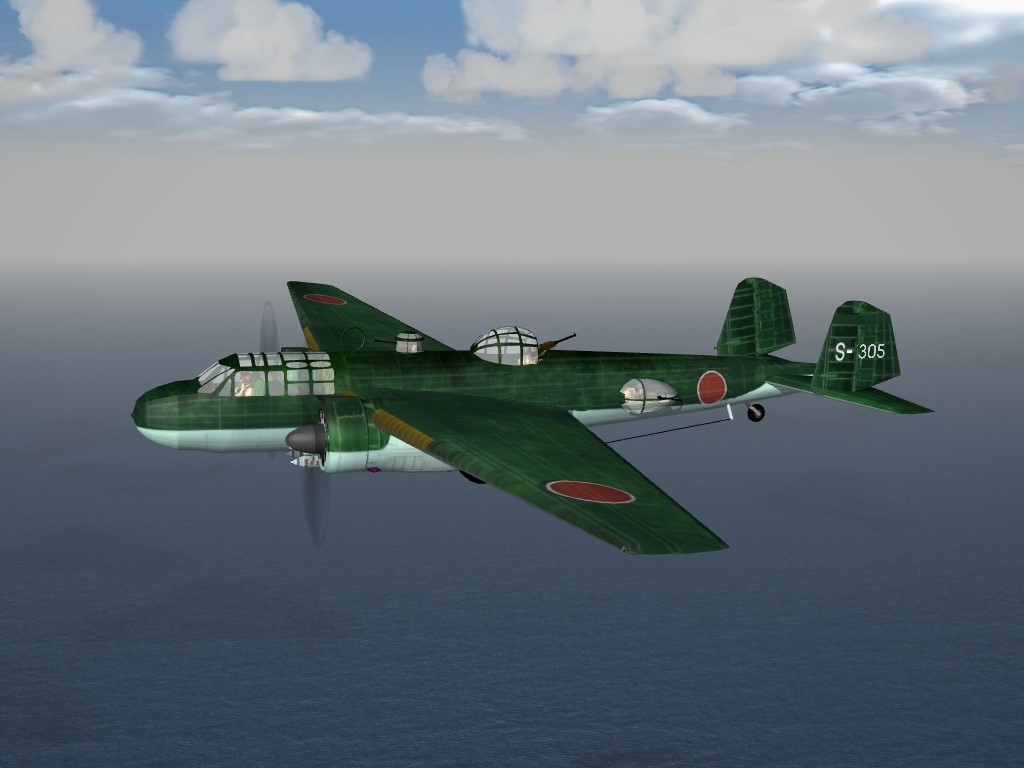 SF2 WW2 PTO Mitsubishi G3M Nell Pak